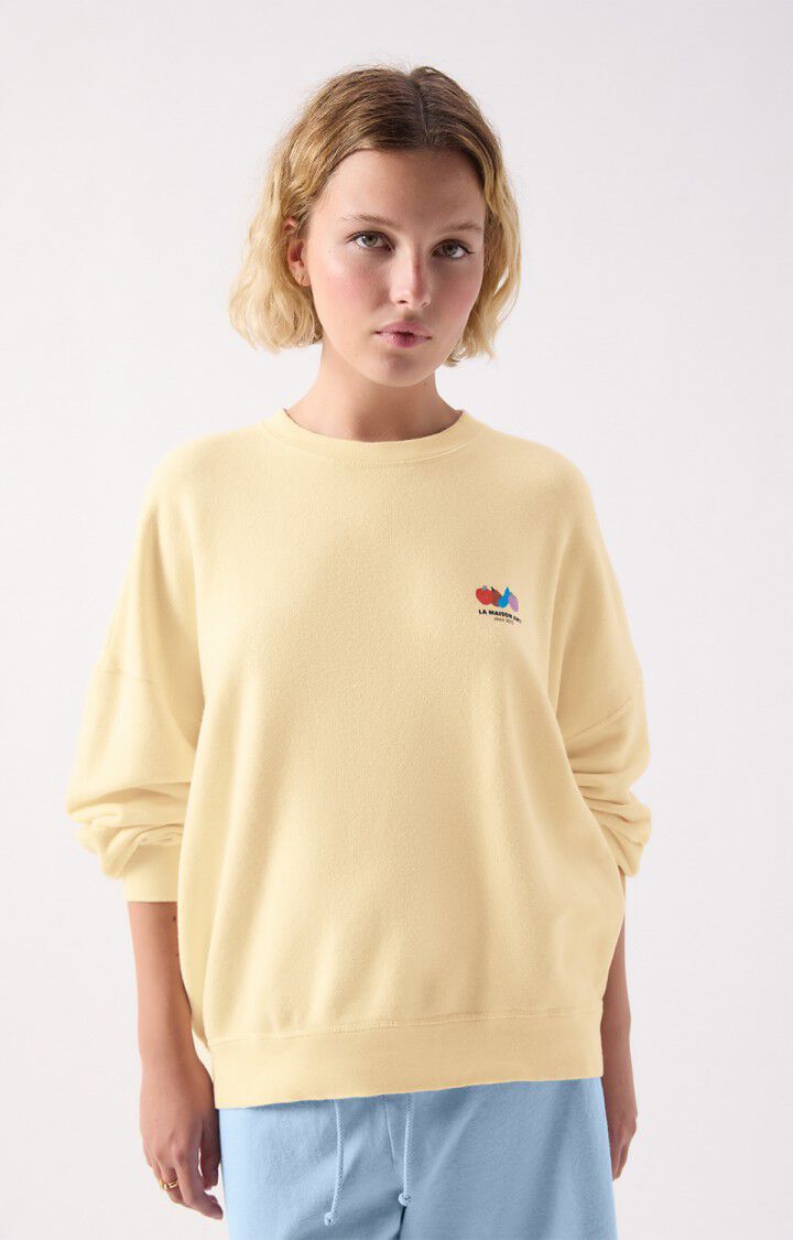 American Vintage Atubay sweatshirt ATU03DH26 Ecru
