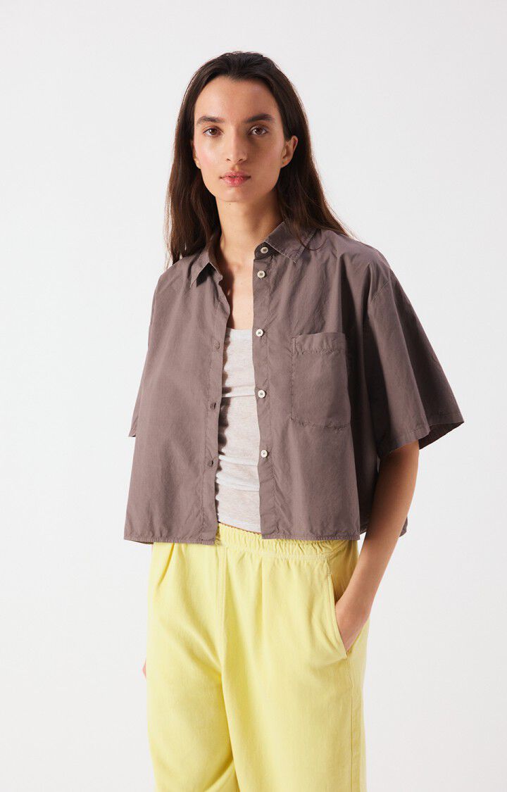 American Vintage Bailow shirt BAI06AE26 Cendre Vintage