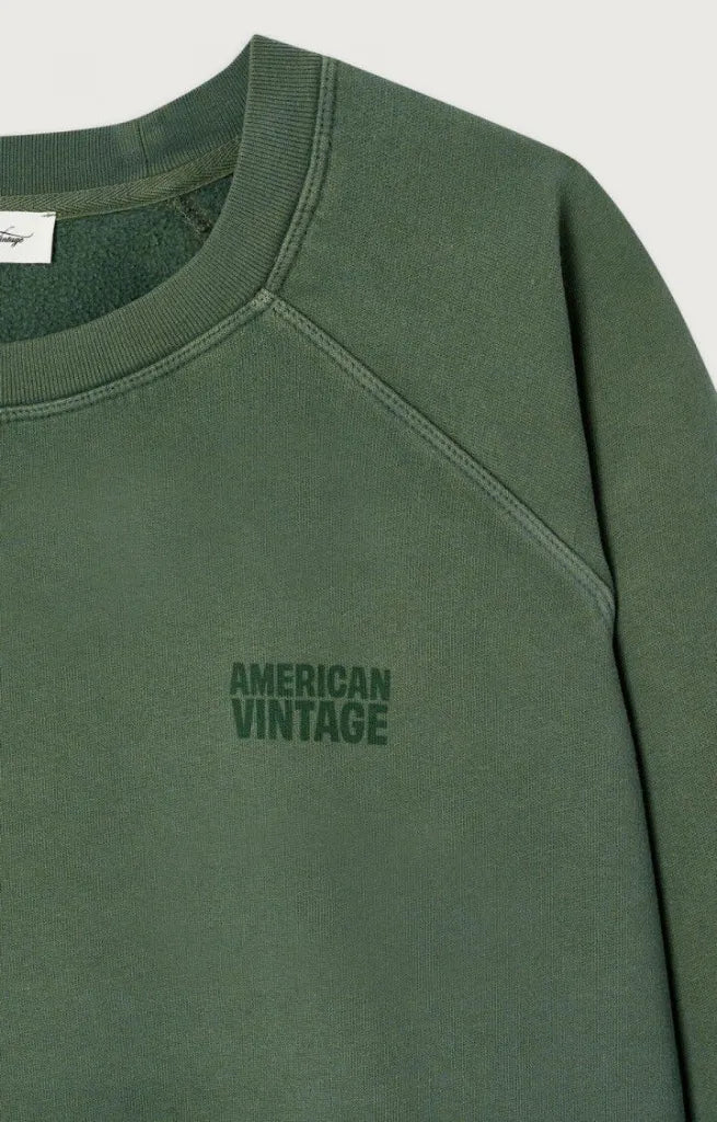 Detalle sudadera American Vintage JITBAY Arbre Vintage