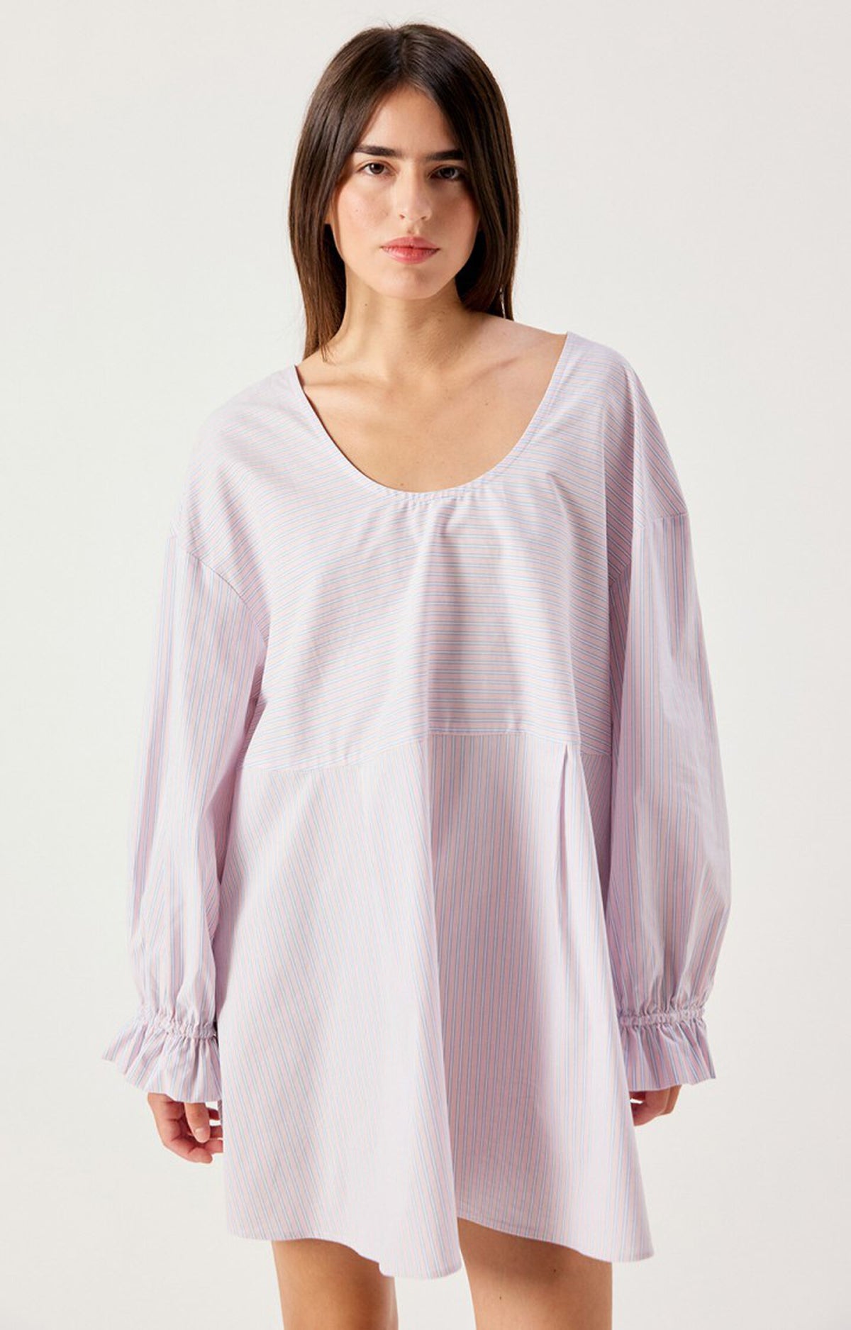 American Vintage Soabird dress soft stripes