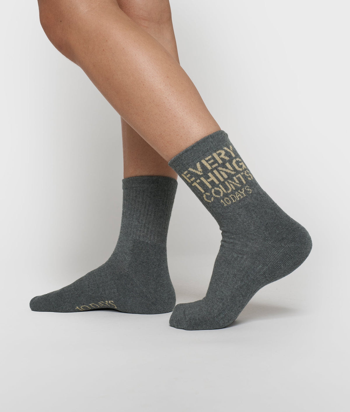 10DAYS Socks Everything Counts | Antra Melee – Calcetines unisex – Estilo casual – Talla 39/42