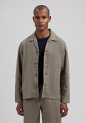 Dstrezzed Pierce Overshirt Grey Brown – vista principal