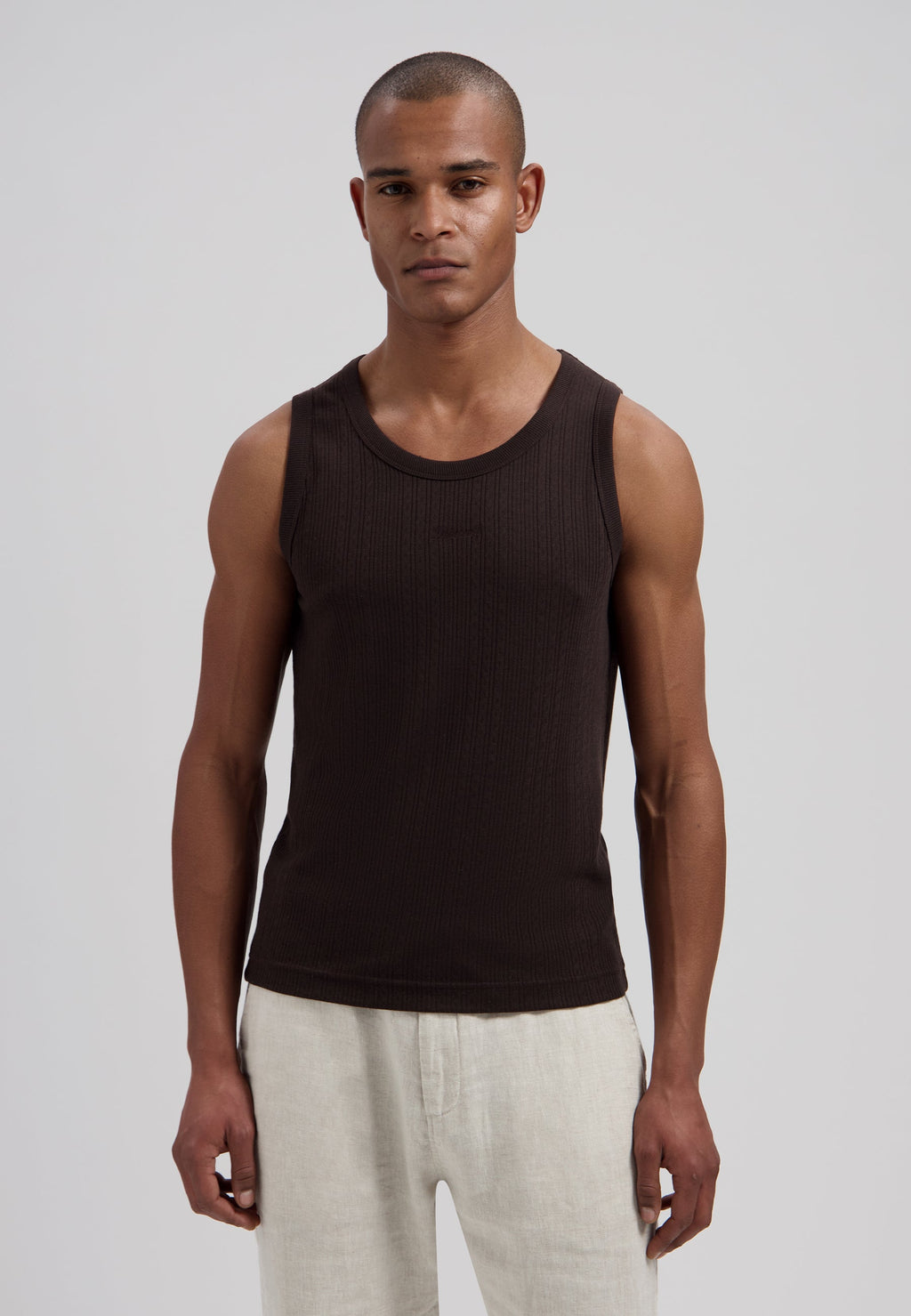 Dstrezzed Nash Singlet 203526-799 Dk Brown
