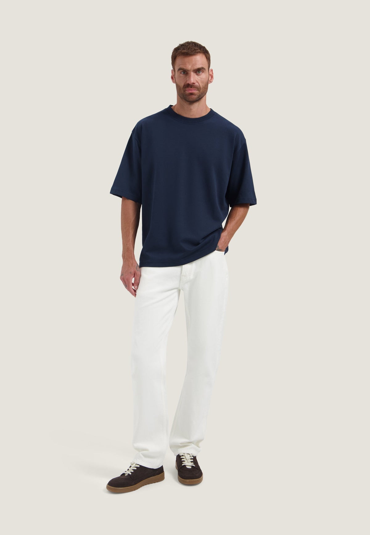Dstrezzed Harvey 5 Pocket 502056-102 Offwhite