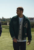 DSTREZZED Jack Varsity Bomber The Green – campaña en campo de golf