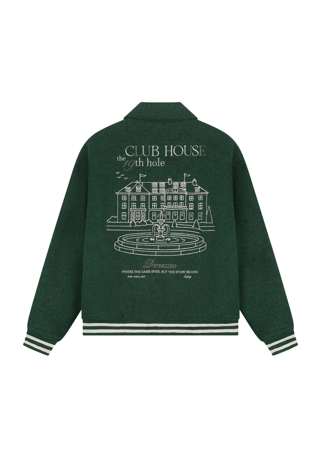 DSTREZZED Jack Varsity Bomber The Green – foto 2
