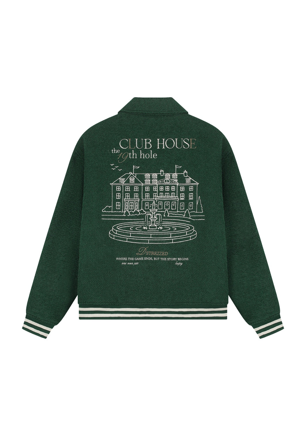 DSTREZZED Jack Varsity Bomber The Green – foto 2