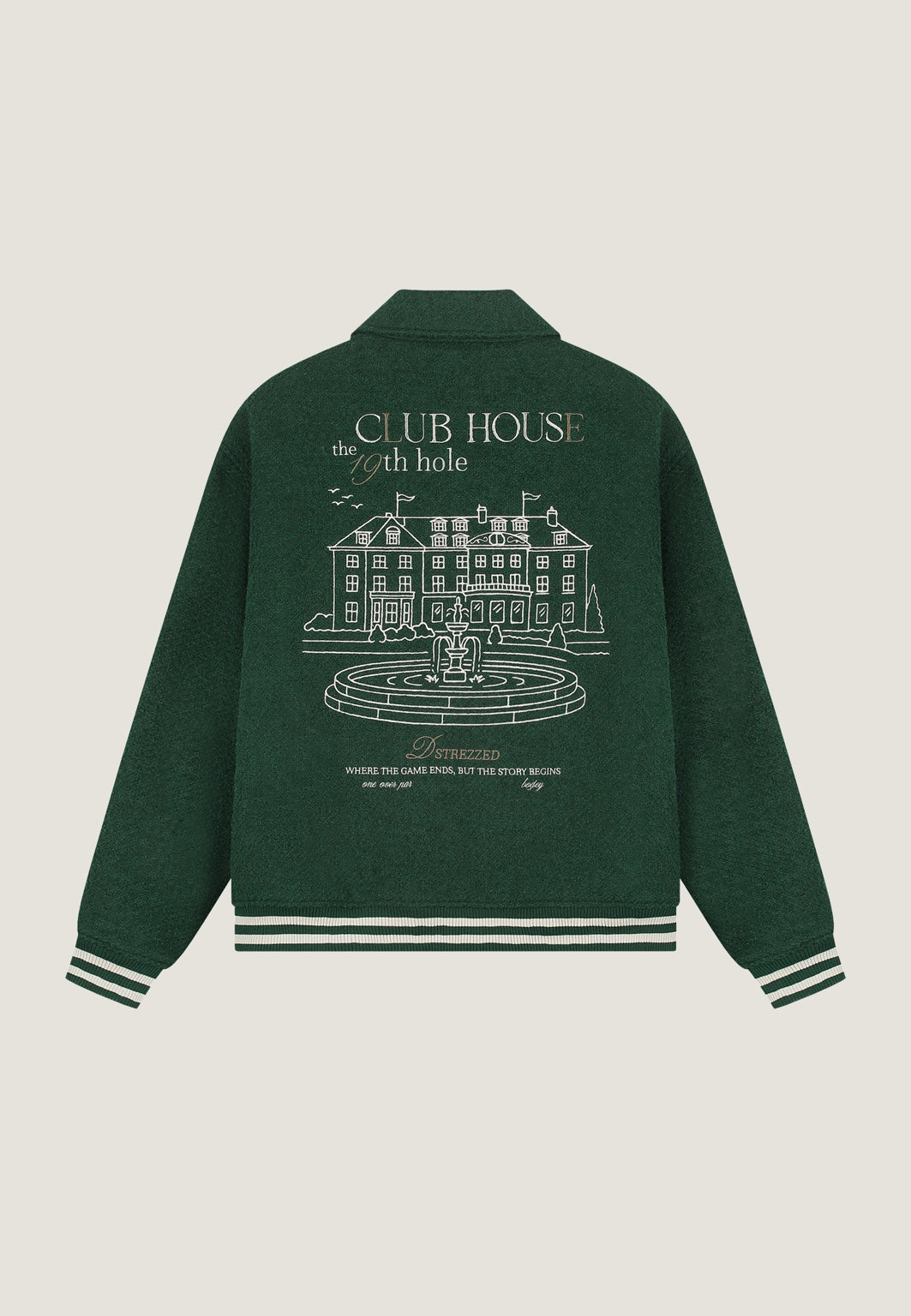DSTREZZED Jack Varsity Bomber The Green – foto 7