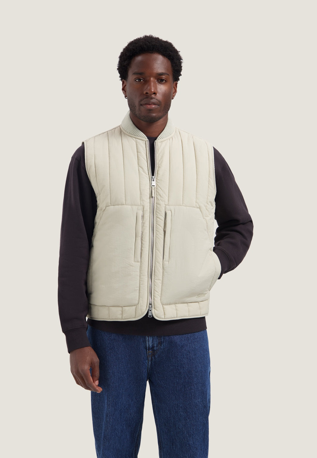 DSTREZZED Ollie Bodywarmer Vintage Sand – vista 5