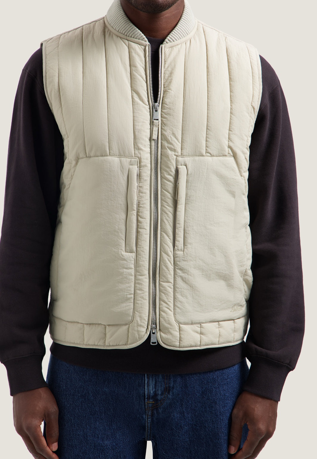 DSTREZZED Ollie Bodywarmer Vintage Sand – vista 6