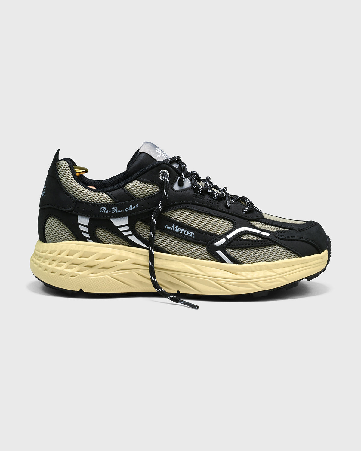 MERCER AMSTERDAM Re-Run Max – Zapatillas unisex Antracite – Estilo casual – Tallas 39–46
