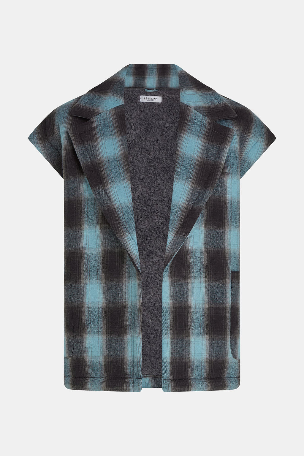 PENN&INK W26C390 Blue Check