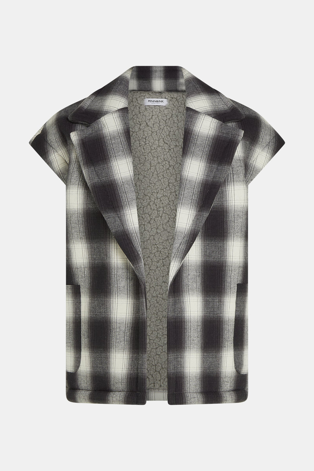 PENN&INK W26C390 Grey Check
