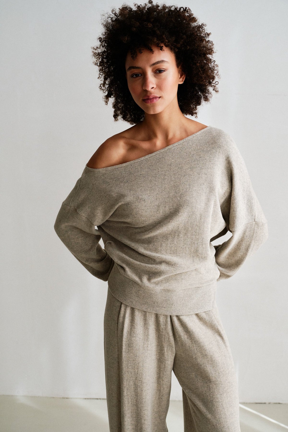 PENN&INK N.Y. Jersey W26T1302 — Beige