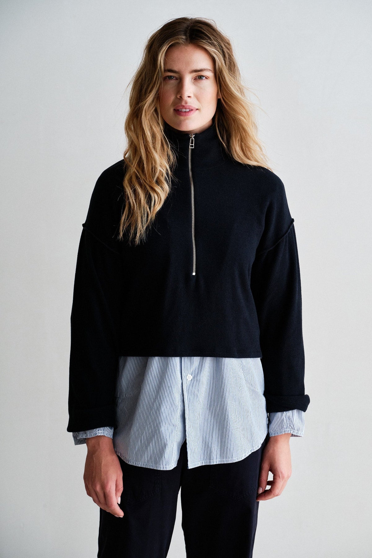Jersey Penn & Ink W26T1305 Navy - imagen 1