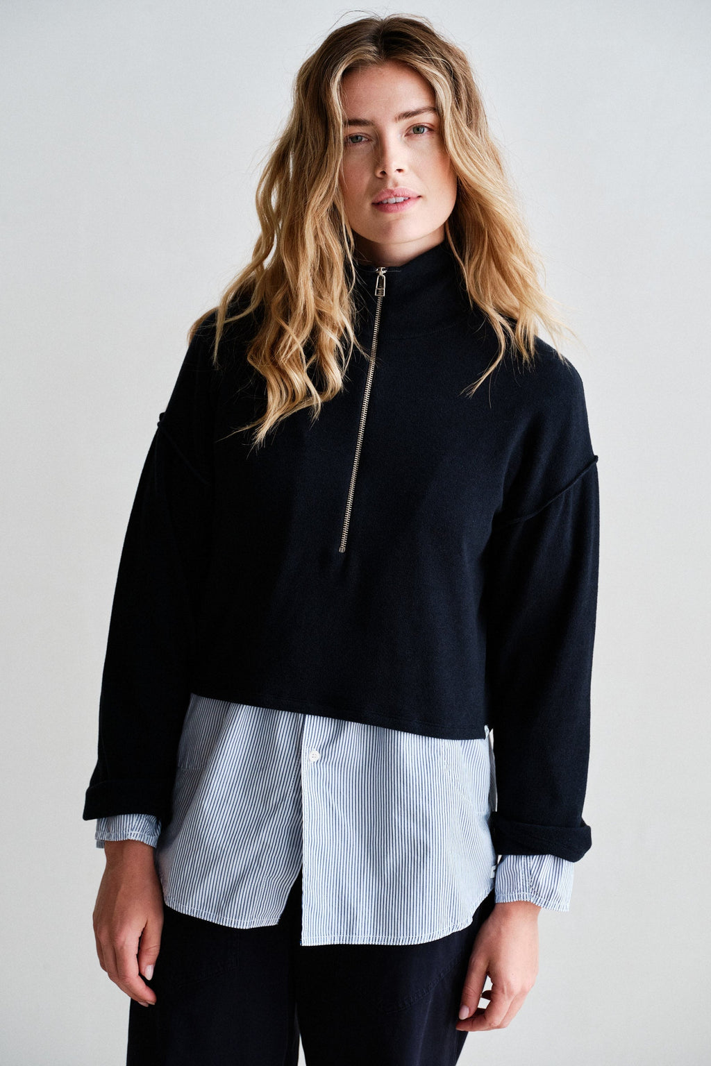 Jersey Penn & Ink W26T1305 Navy - imagen 5