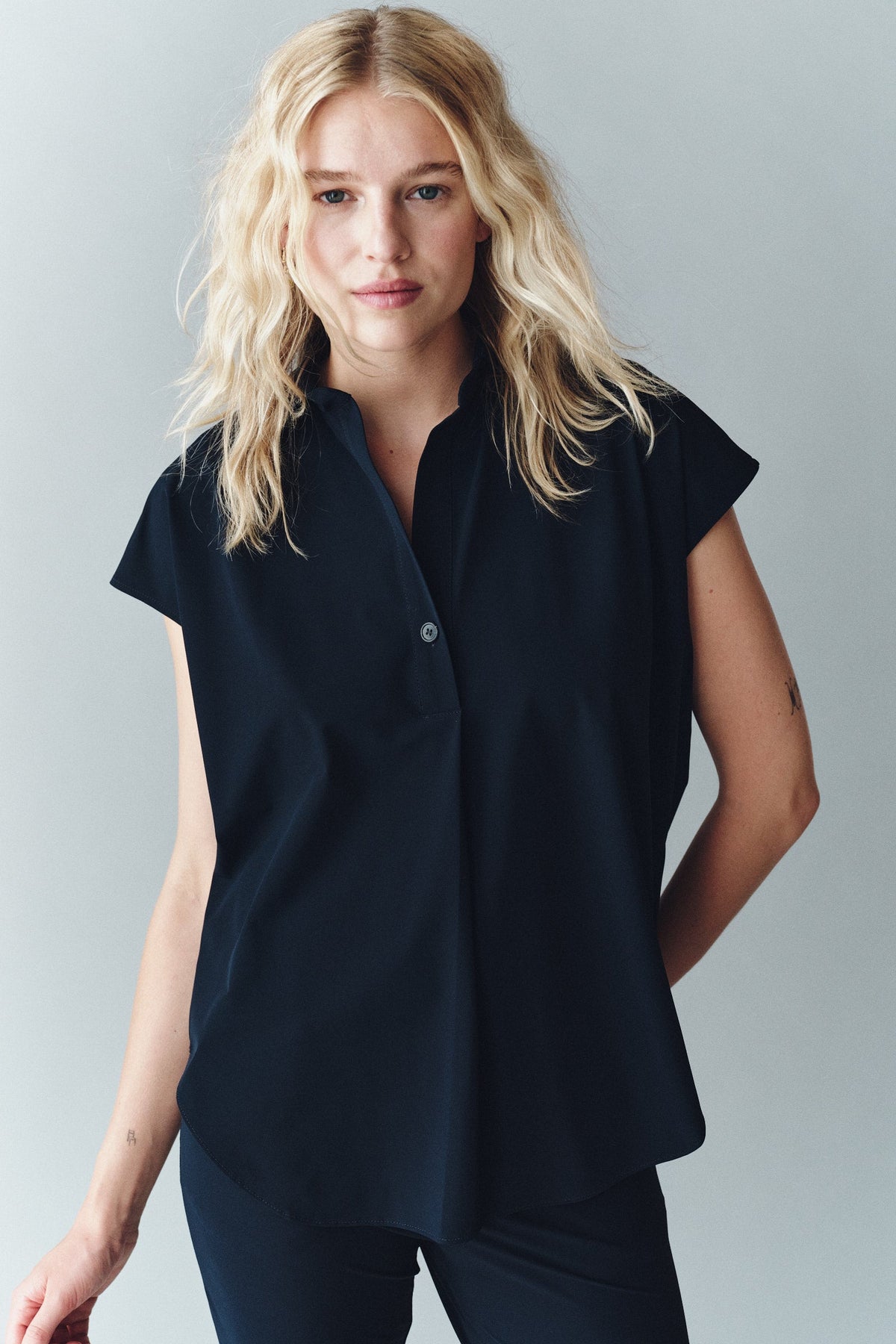 PENN&INK N.Y. Lynn blouse Navy