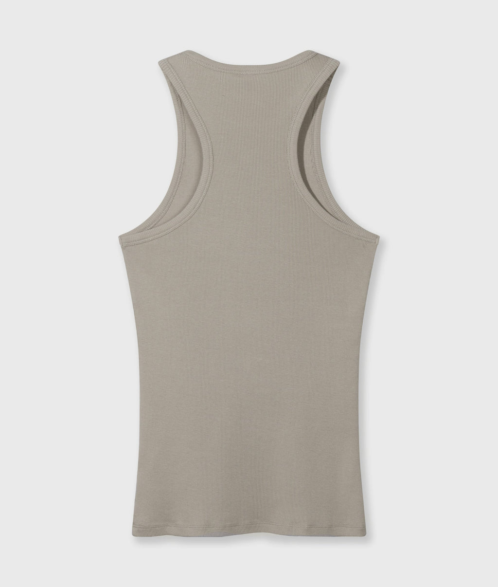 tank top rib | fog – detalle del producto