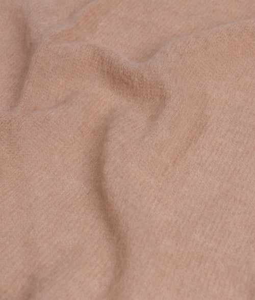 bandana knit scarf | light fudge – detalle del producto