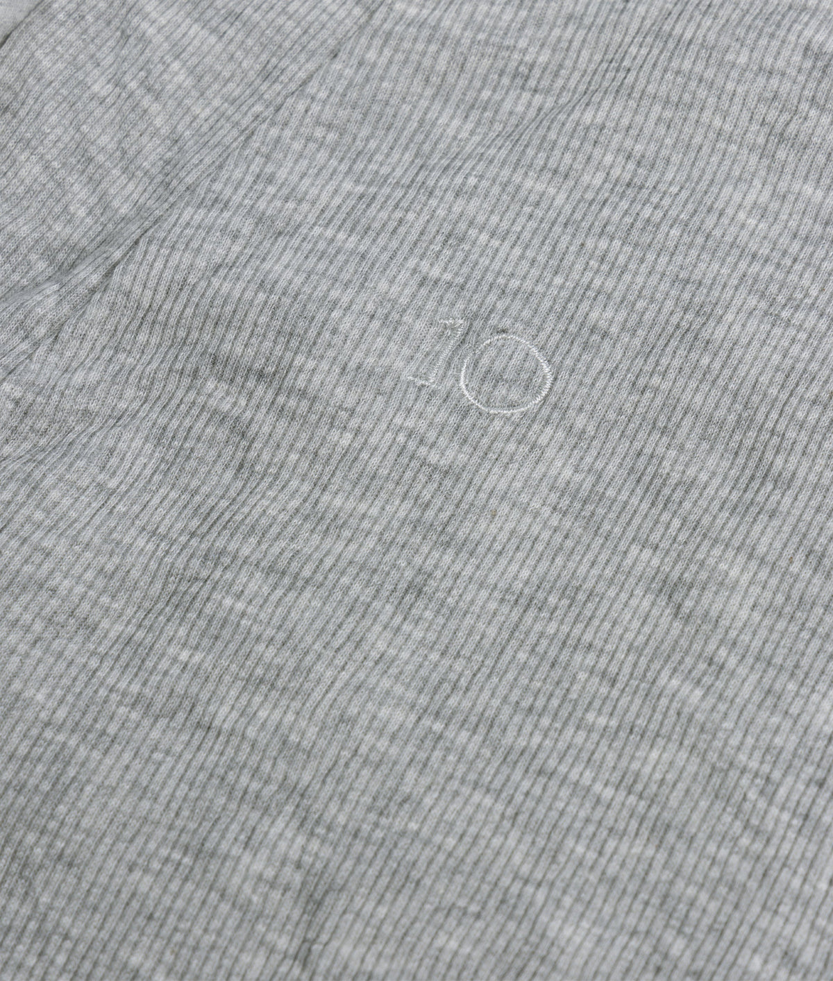soft rib cardigan | light grey melee – detalle del producto