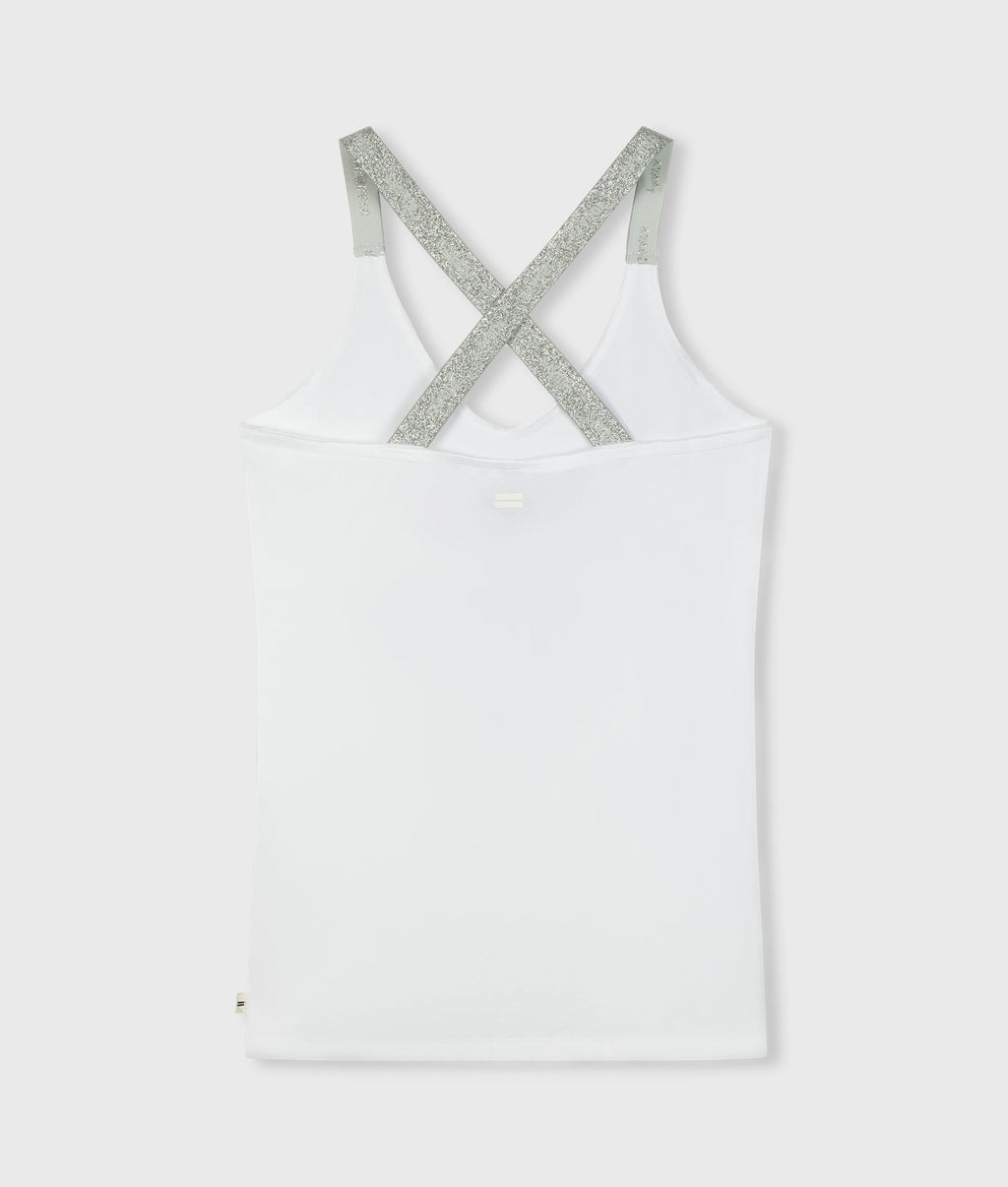 THE WRAPPER LUREX | white – detalle del producto