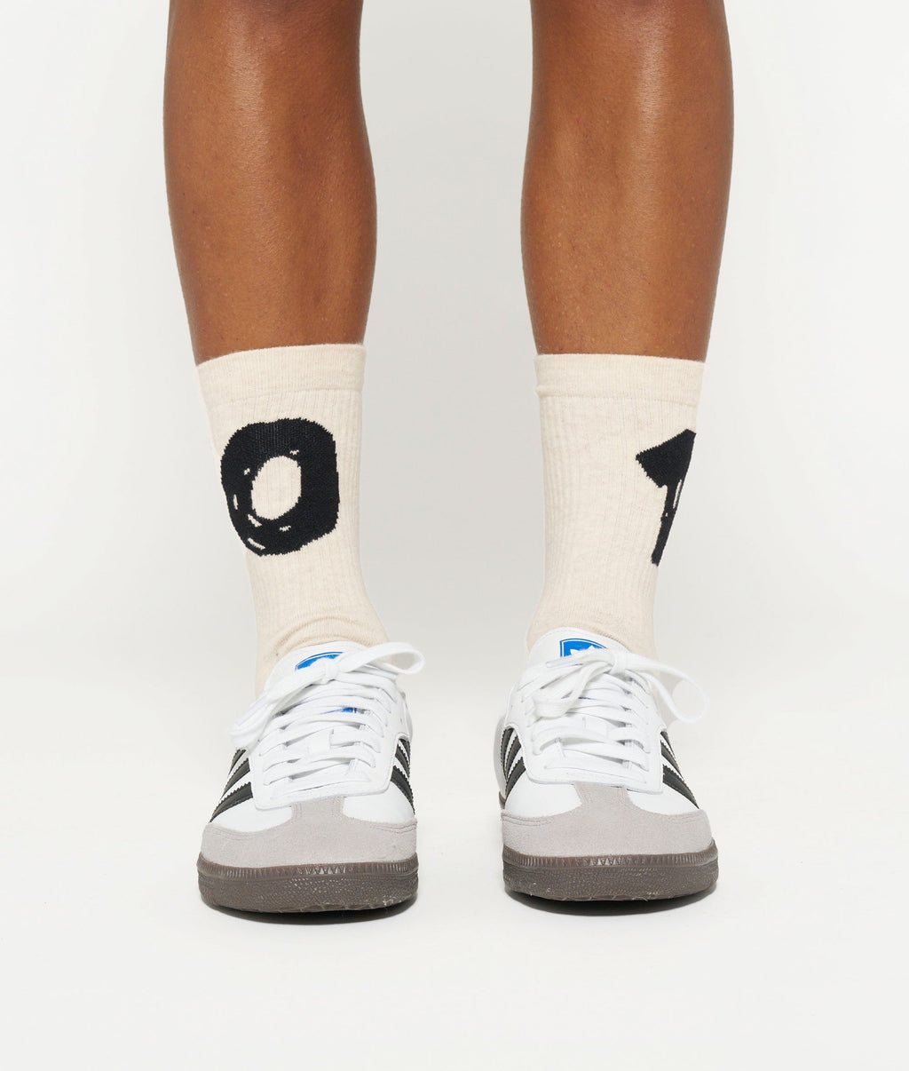 THE SOCKS 10 | soft white melee – detalle del producto