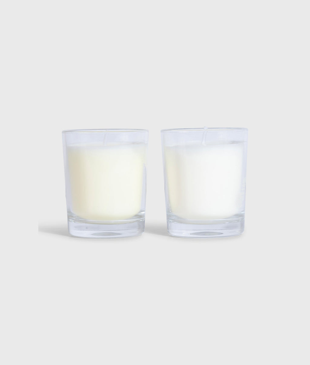 unexpectedly simple scented candle set | multicolor – vista en modelo