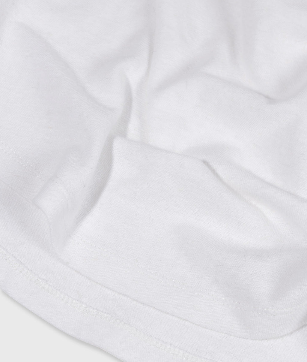 THE LONG SLEEVE TEE | white – vista adicional