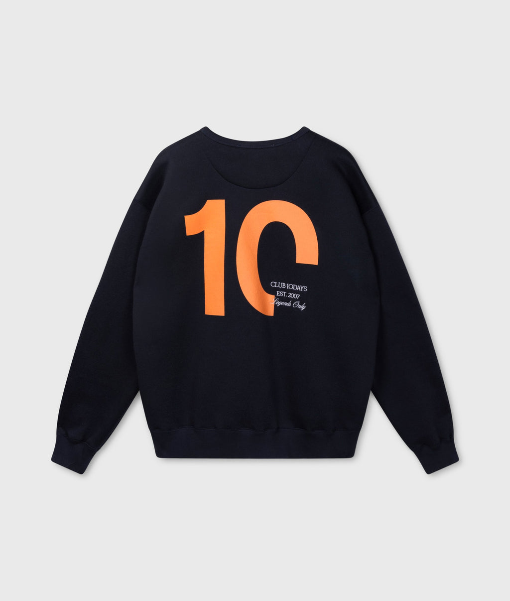 statement sweater | dark blue – vista adicional