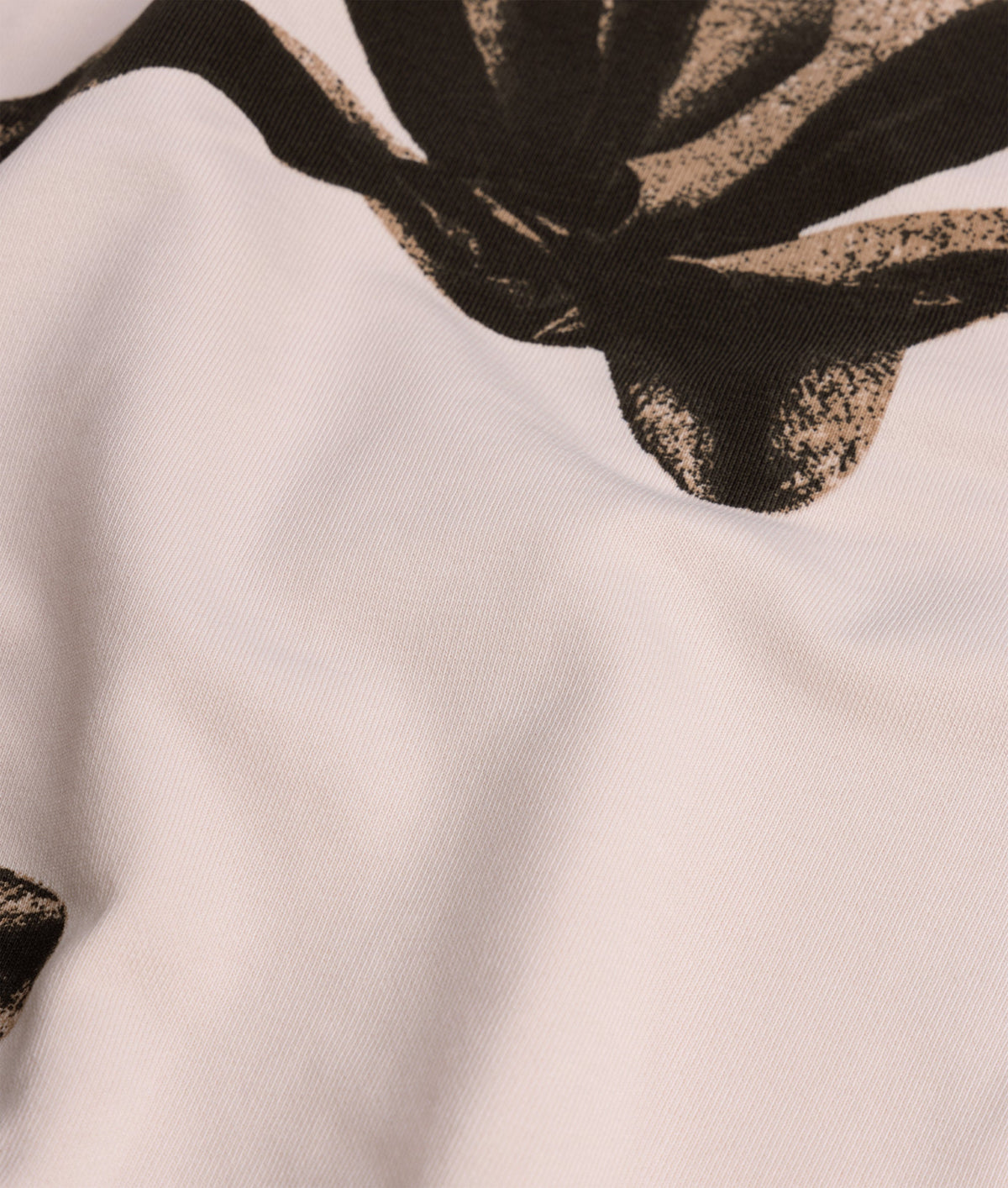 cropped sweater flower | powder – vista adicional