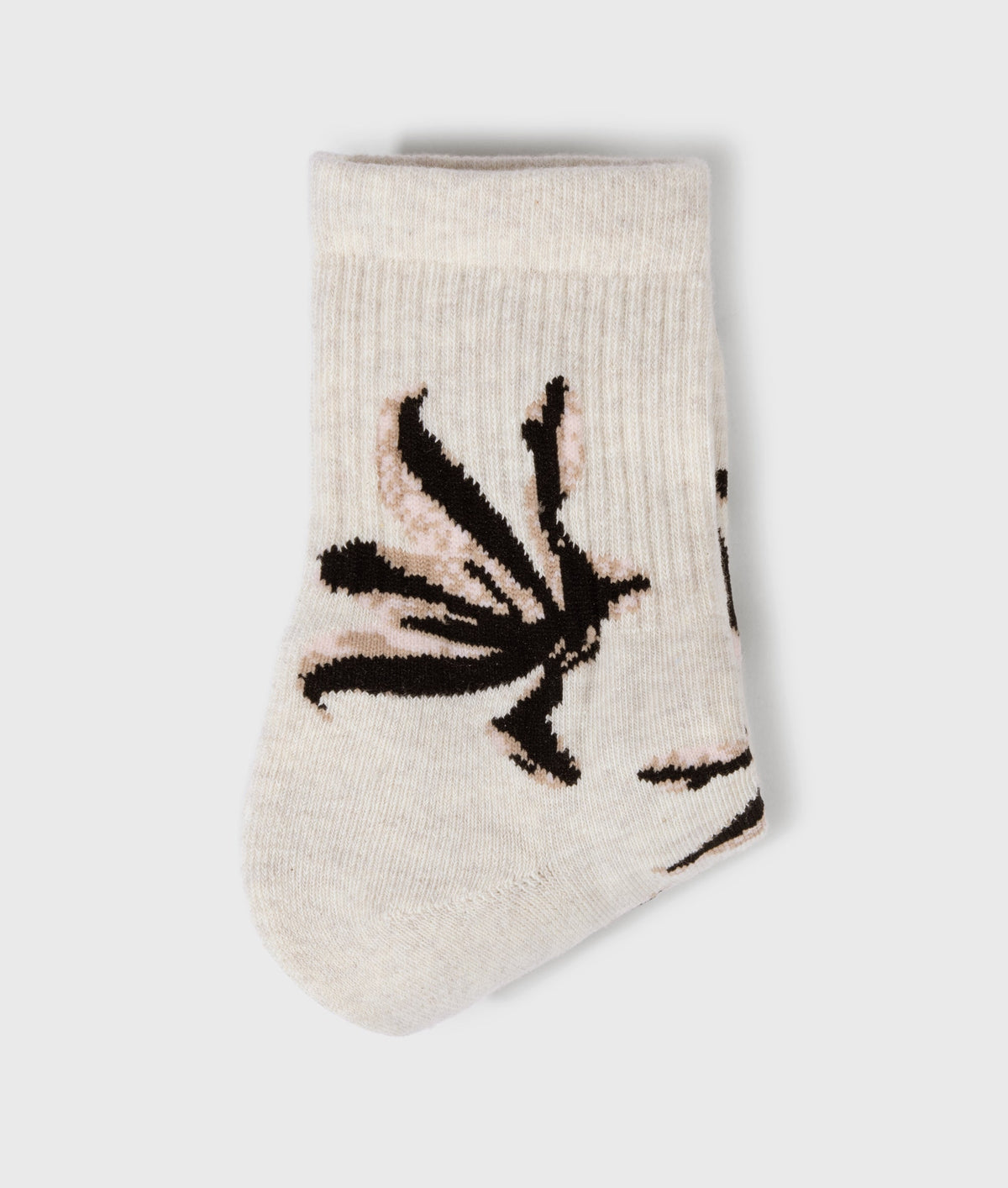 socks all-over flower | soft white melee – vista adicional