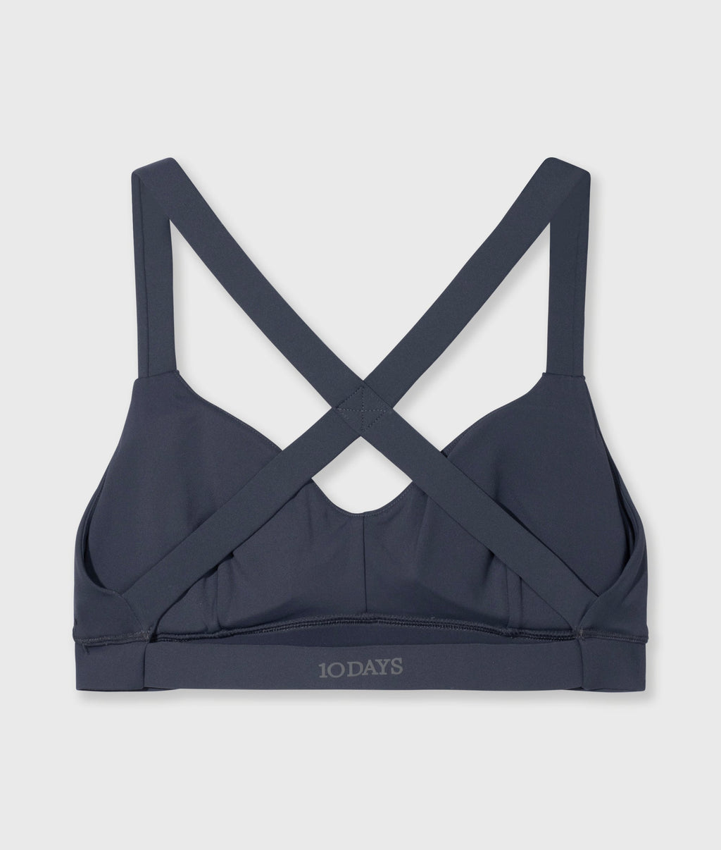 sporty bra | steel blue – vista adicional