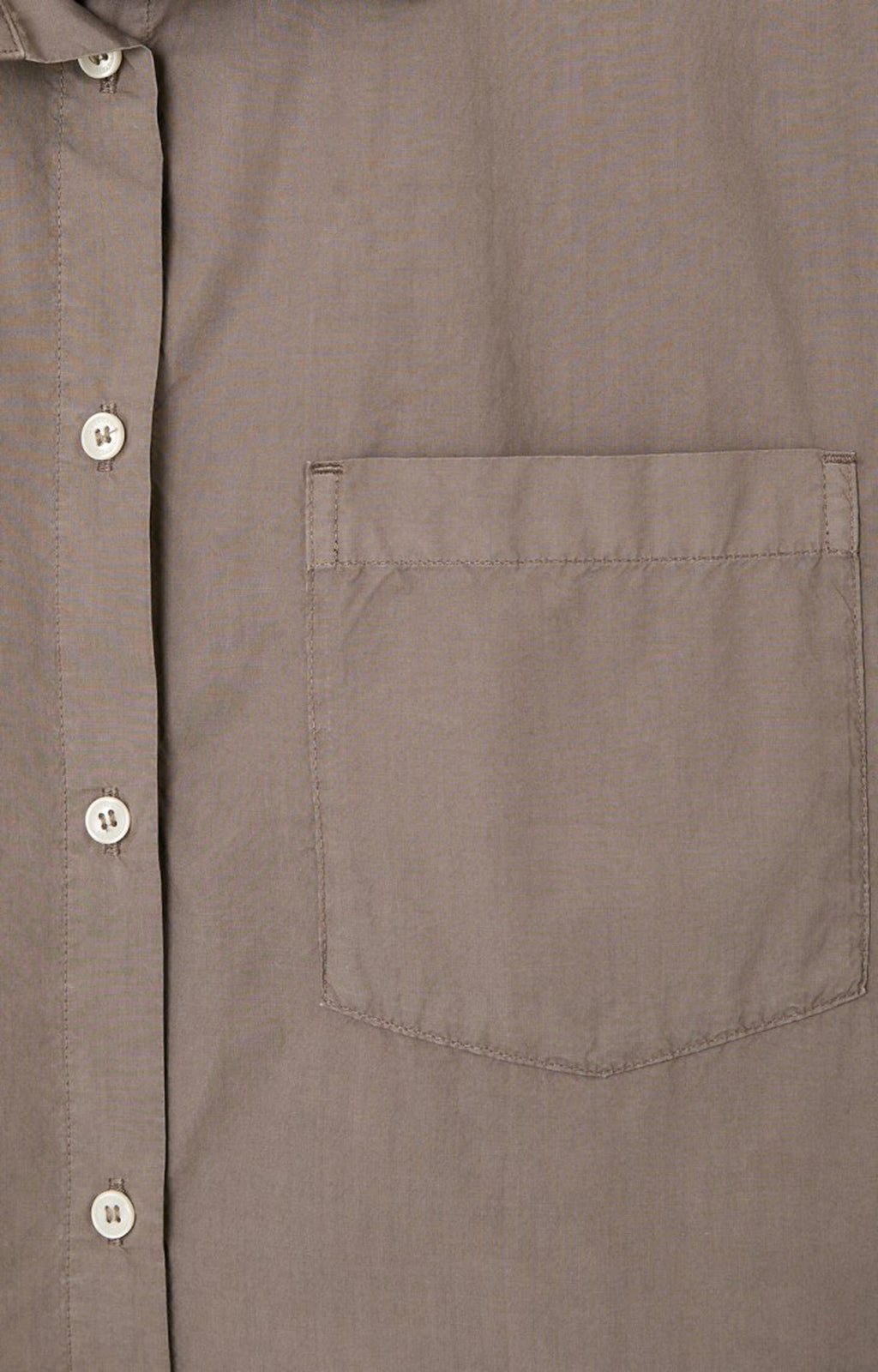 American Vintage BAI06AE26 – Camisa de mujer de manga corta y corte amplio – Estilo casual – Tallas XS/S, M/L – vista adicional