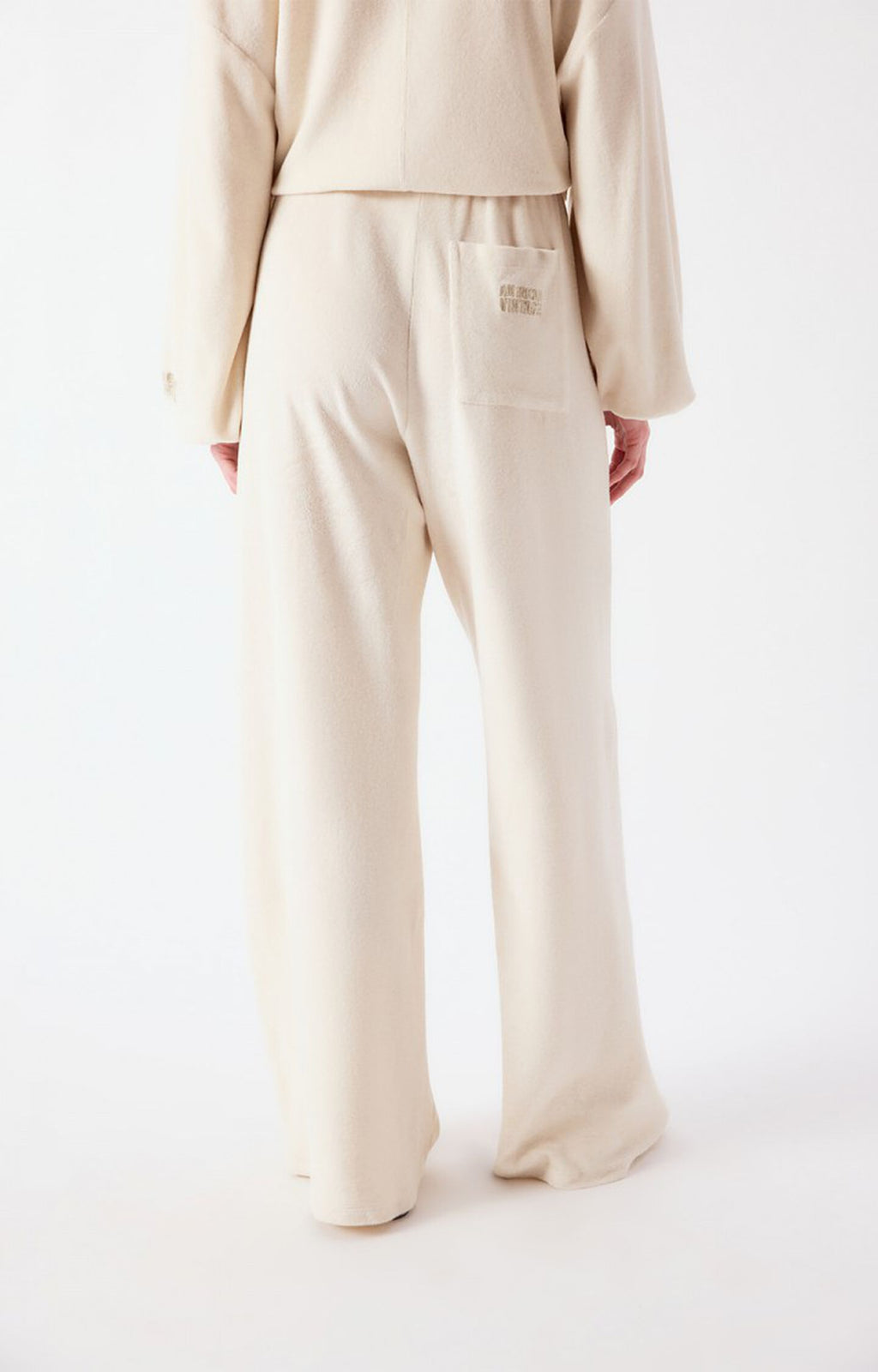 American Vintage FUX05AH26 – Pantalón jogger de mujer de corte amplio – Estilo confort – Tallas S, M, L – vista adicional
