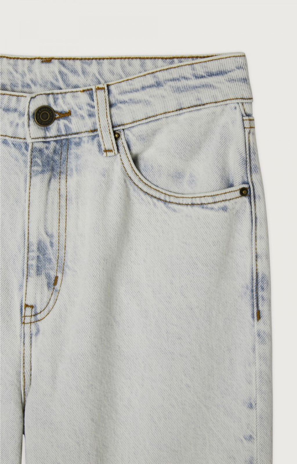 American Vintage JOY11KH26 – Pantalón de mujer tiro alto – Estilo casual – Tallas 25/30, 26/30, 28/30 – vista adicional