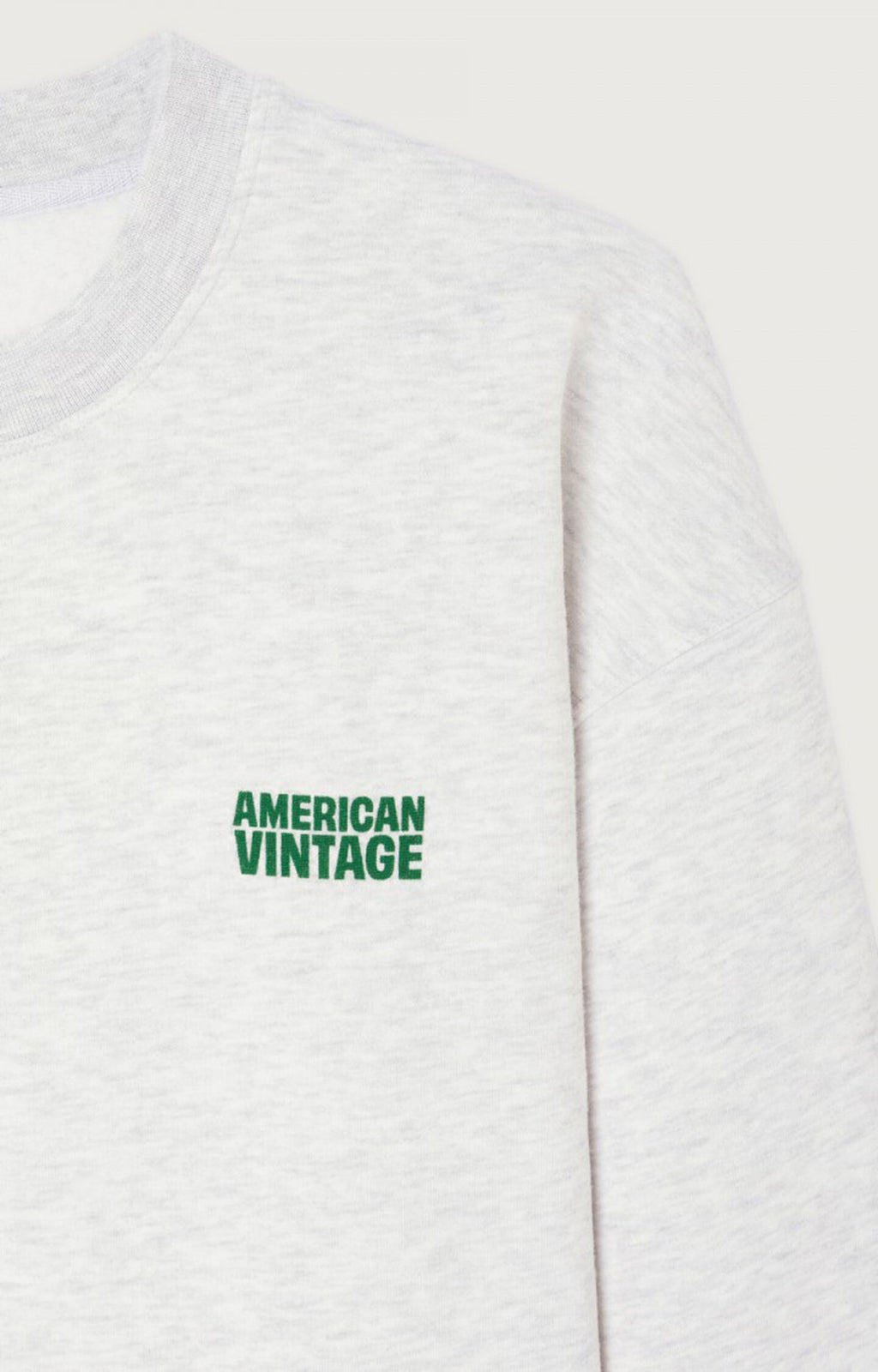 American Vintage MBAP03BH26 – Sudadera de hombre de manga larga y cuello redondo – Estilo casual – Tallas XS, S, M/L, XL – vista adicional