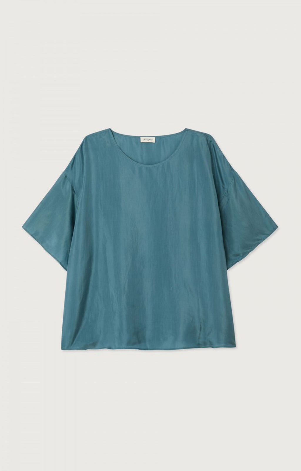 American Vintage REN07AH26 – Top de mujer de manga corta y corte amplio – Estilo casual – Talla única – vista adicional