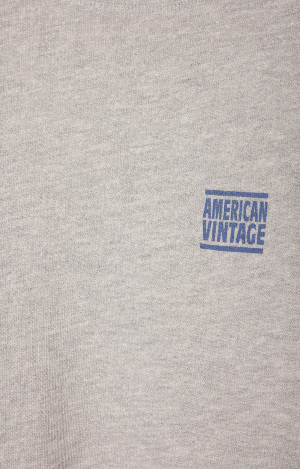 American Vintage ZOF03BH26 – Sudadera de mujer de manga larga y cuello barco – Estilo casual – Tallas S, M, L – vista adicional