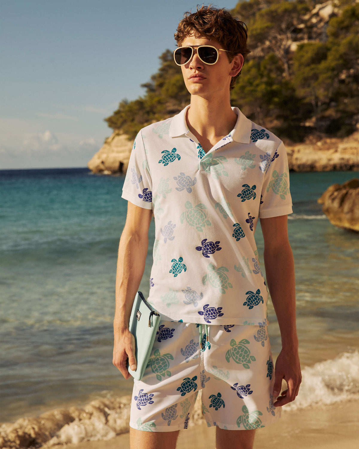 VILEBREQUIN MOOREA EB536 - MOOEB536 – Ropa de baño de hombre – Estilo playa – Tallas L, M, XL, XXL, XXXL – vista adicional