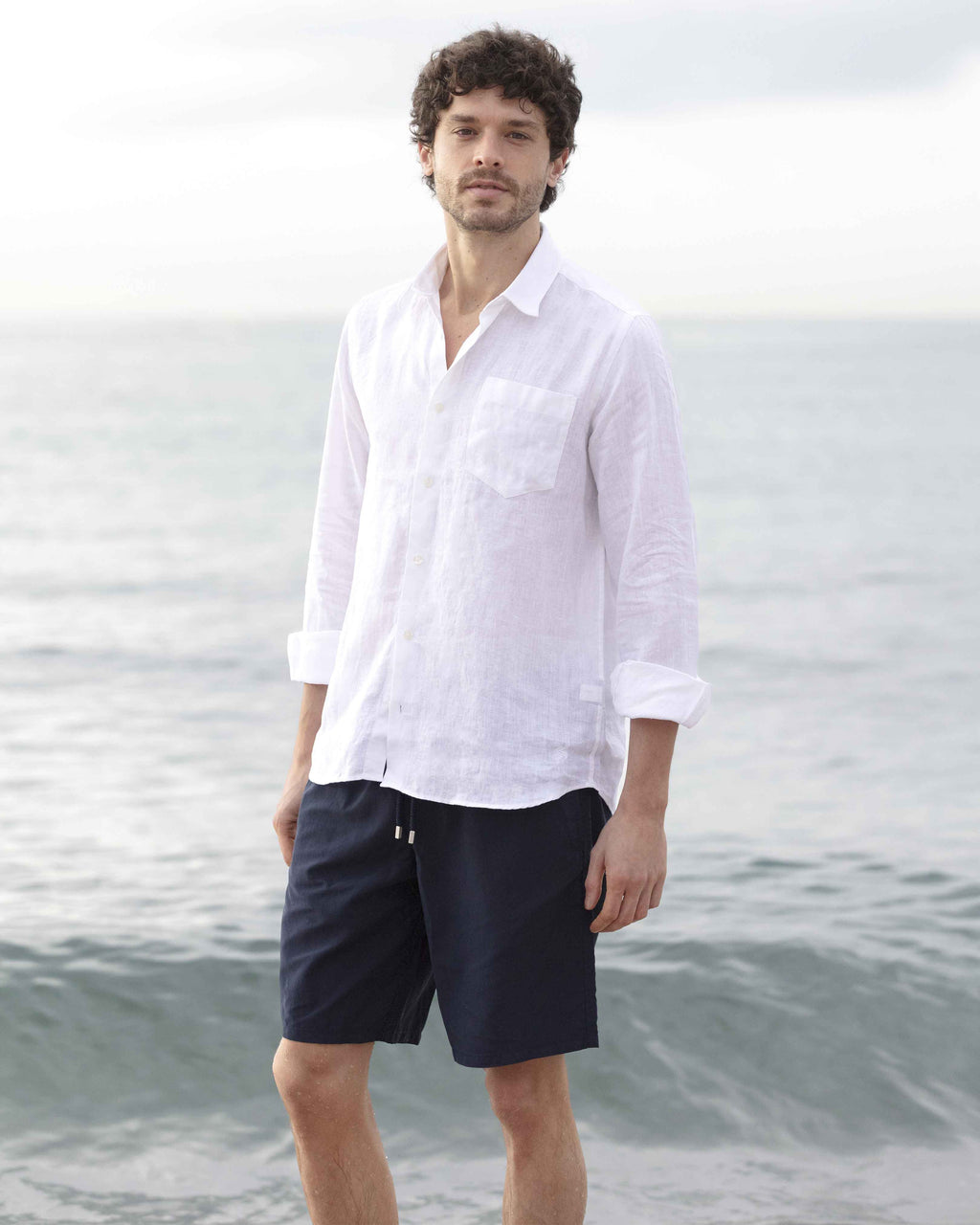 VILEBREQUIN CAROUBIS D3U00 - CRSD3U00 – Camisa de hombre – Estilo casual elegante – Tallas L, M, S, XL, XXL – vista adicional