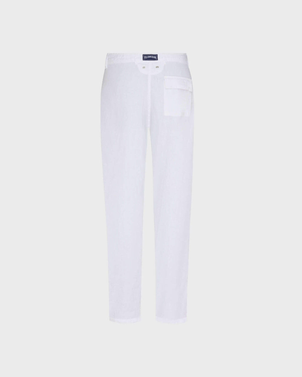 VILEBREQUIN Panache – Pantalón blanco de lino puro (100 %) para hombre – Estilo mediterráneo elegante – Tallas S, M, L y XL – vista adicional