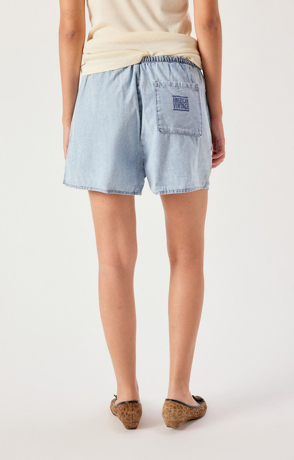 American Vintage PAYBOU – Bermudas de mujer – Estilo casual – Talla S – vista adicional