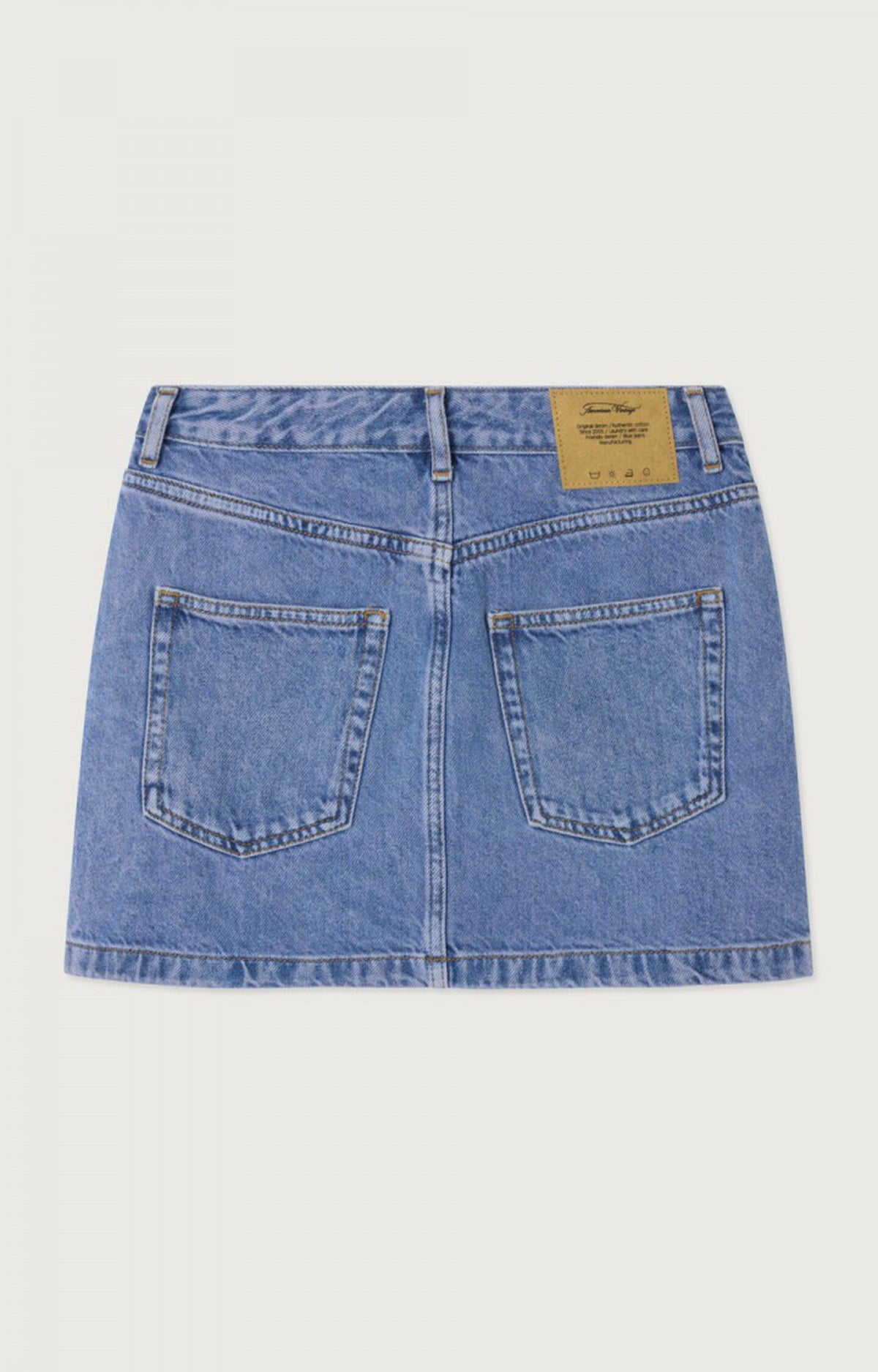 AMERICAN VINTAGE JOY13GE26 - FALDA de mujer JOYBIRD – Estilo casual – Tallas M, L – vista adicional