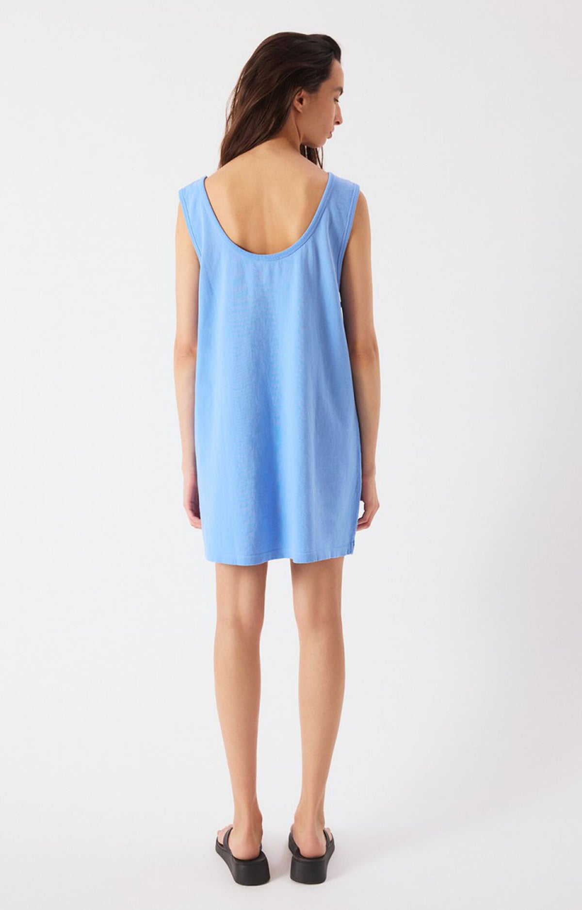 American Vintage AFO14DE26 – Vestido de mujer sin mangas y de cuello redondo – Estilo casual – Tallas S, M, L – vista adicional