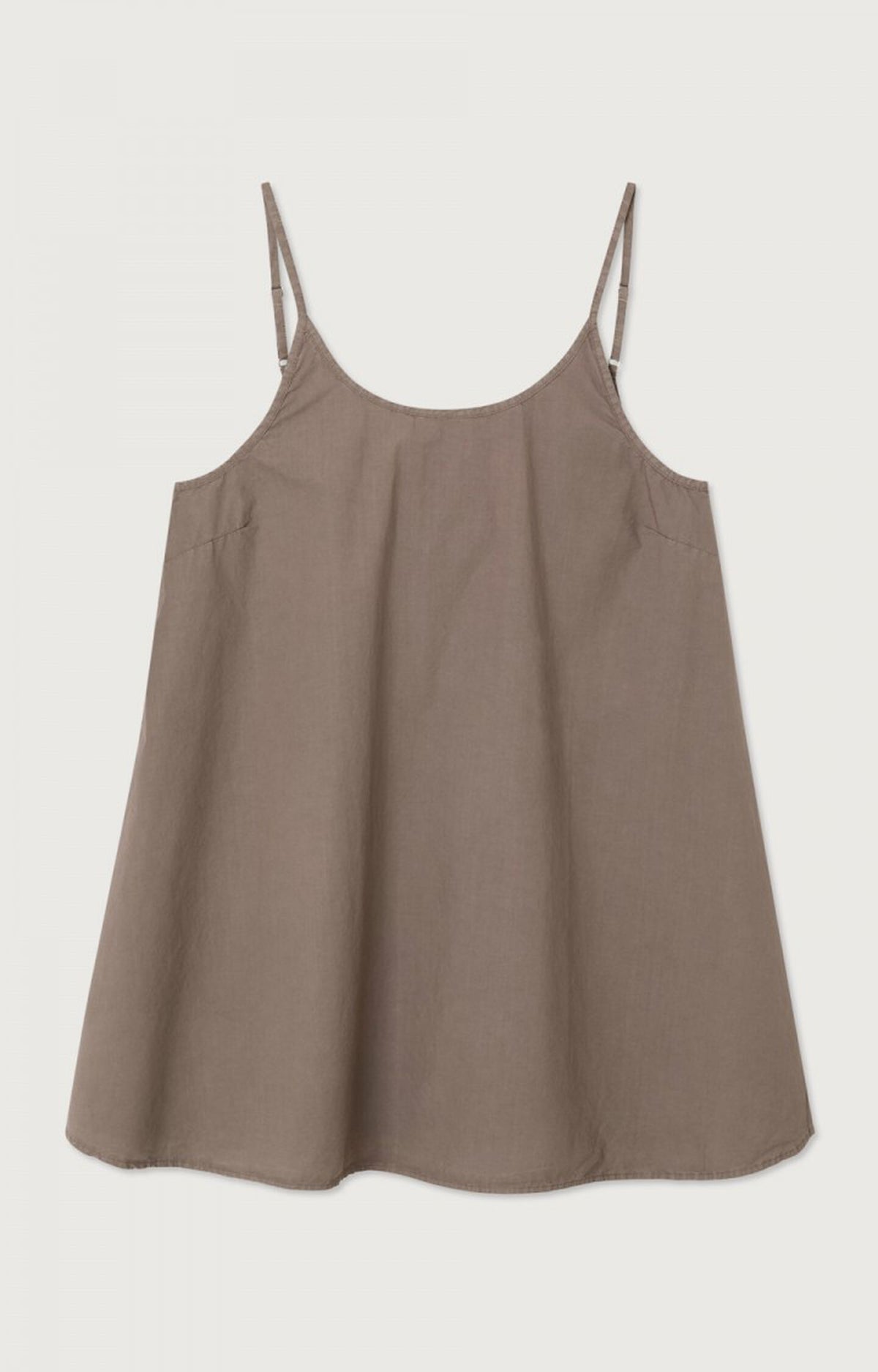 American Vintage BAI14CE26 – Vestido de mujer de tirantes finos y cuello redondo – Estilo casual – Tallas S, M, L – vista adicional