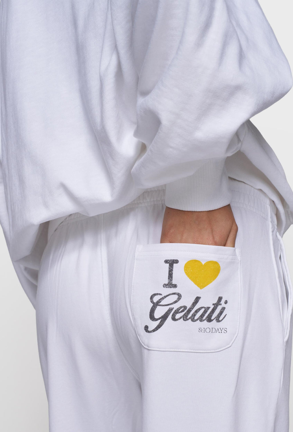 10DAYS gelati bar jogger - 20-001-6202 – Pantalón de mujer jogger – Estilo confort – Tallas XS, S, M, L, XL – vista adicional