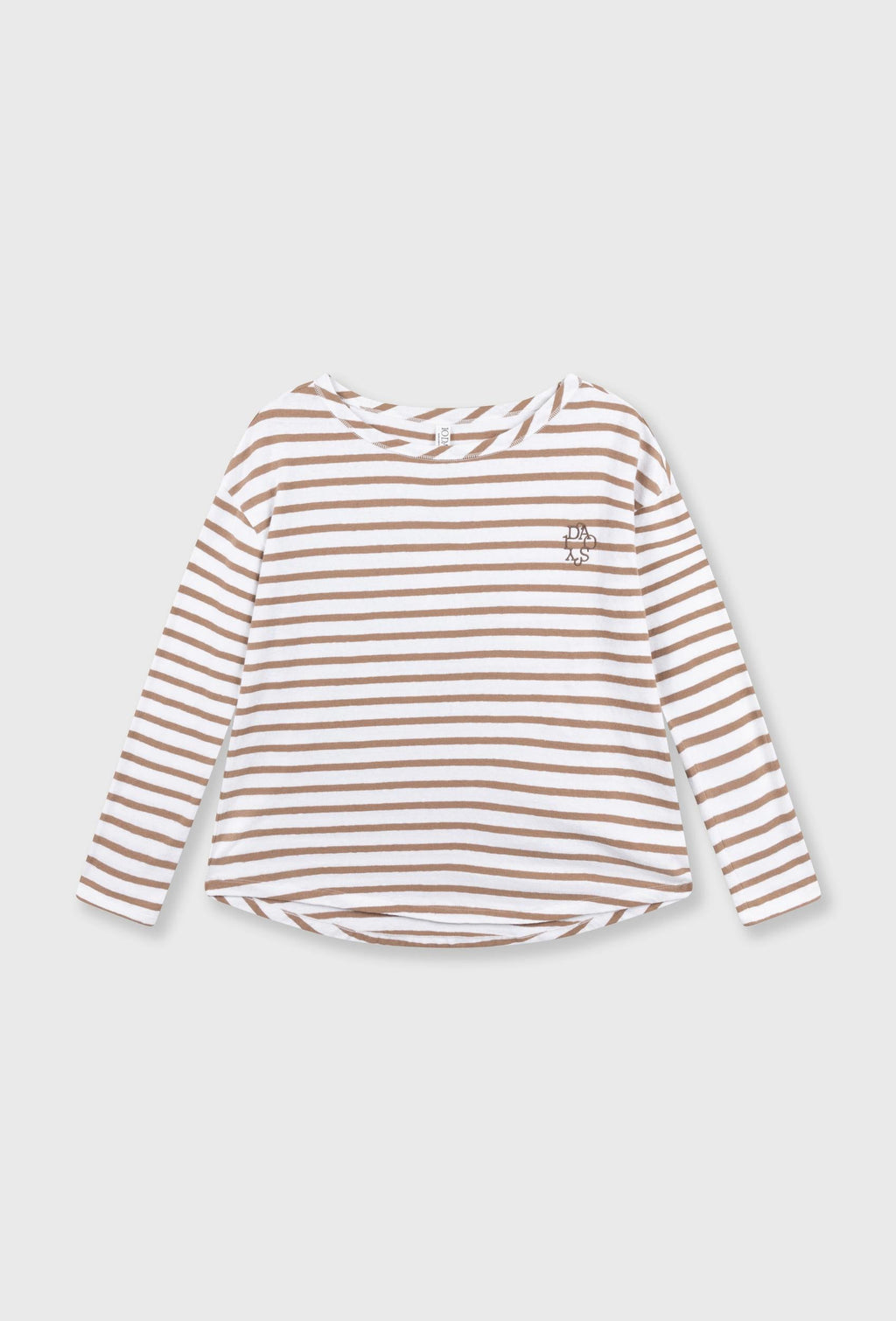 10DAYS long sleeve tee stripes - 20-774-6201 – Camiseta de mujer – Estilo casual – Tallas XS, S, M, L, XL – vista adicional