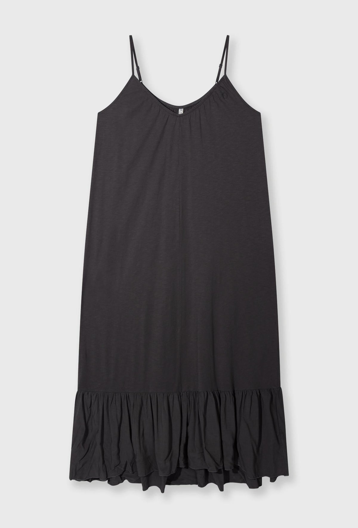 10DAYS – maxi Vestido de mujer slub jersey – Estilo casual – Tallas S, L – vista adicional