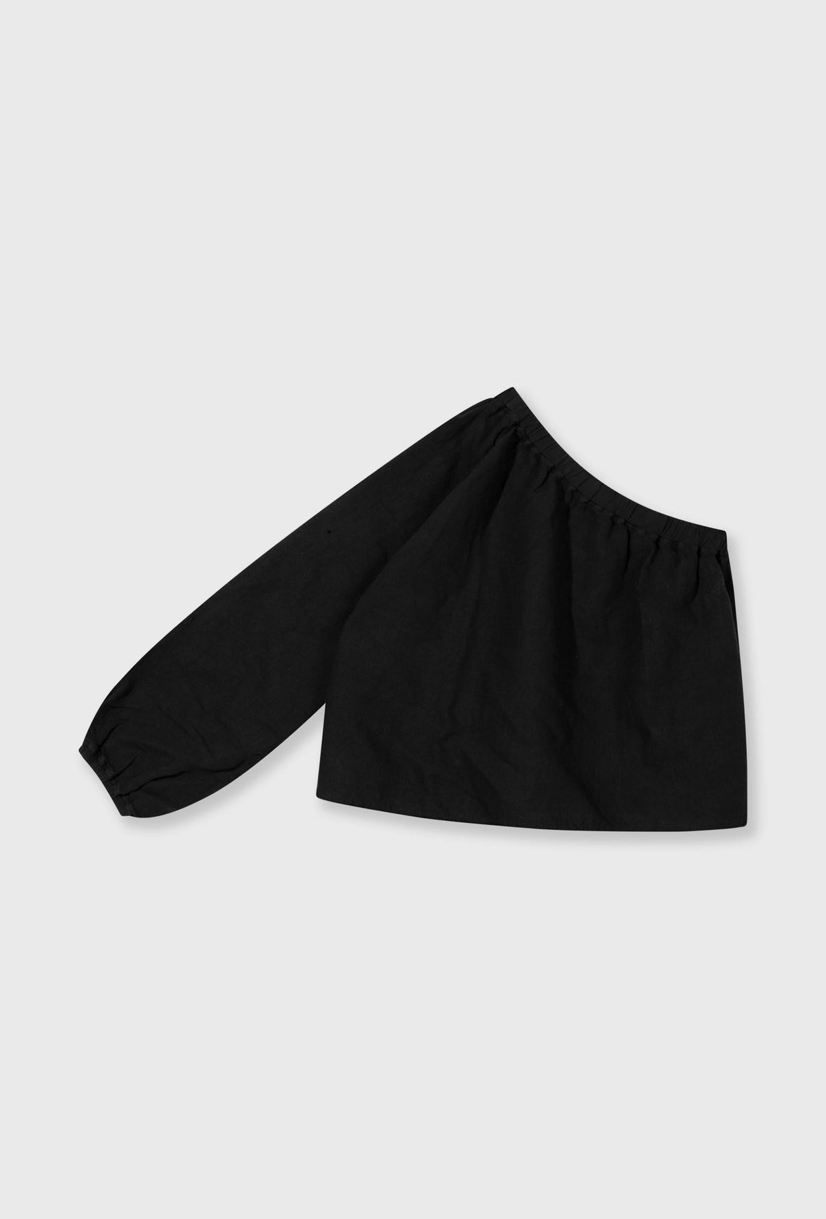 10DAYS – one shoulder top de mujer linen – Estilo mediterráneo – Tallas S, M, L – vista adicional
