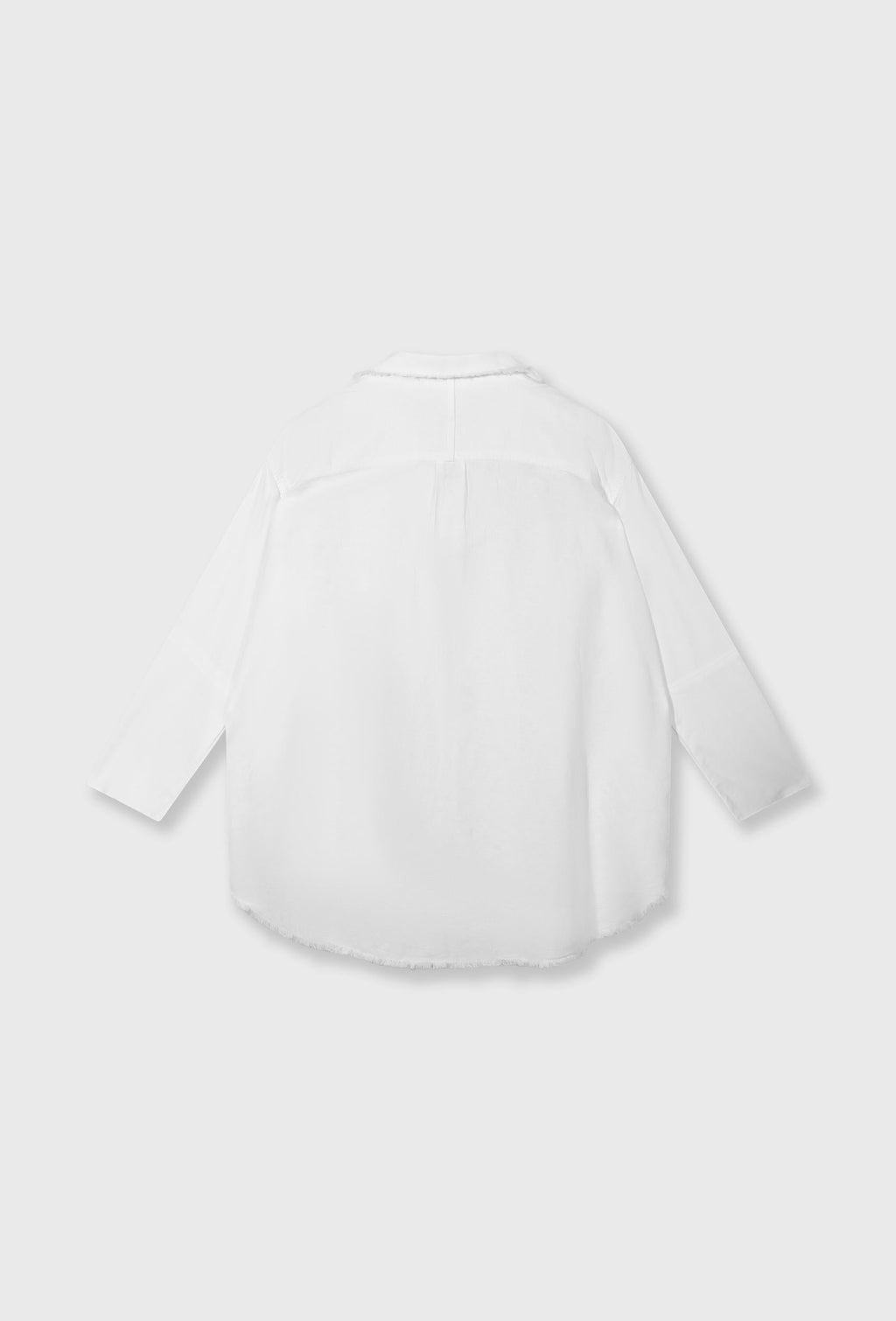 10DAYS – Blusa de algodón y lino para mujer – Blanca – Estilo mediterráneo – Tallas S y M – vista adicional